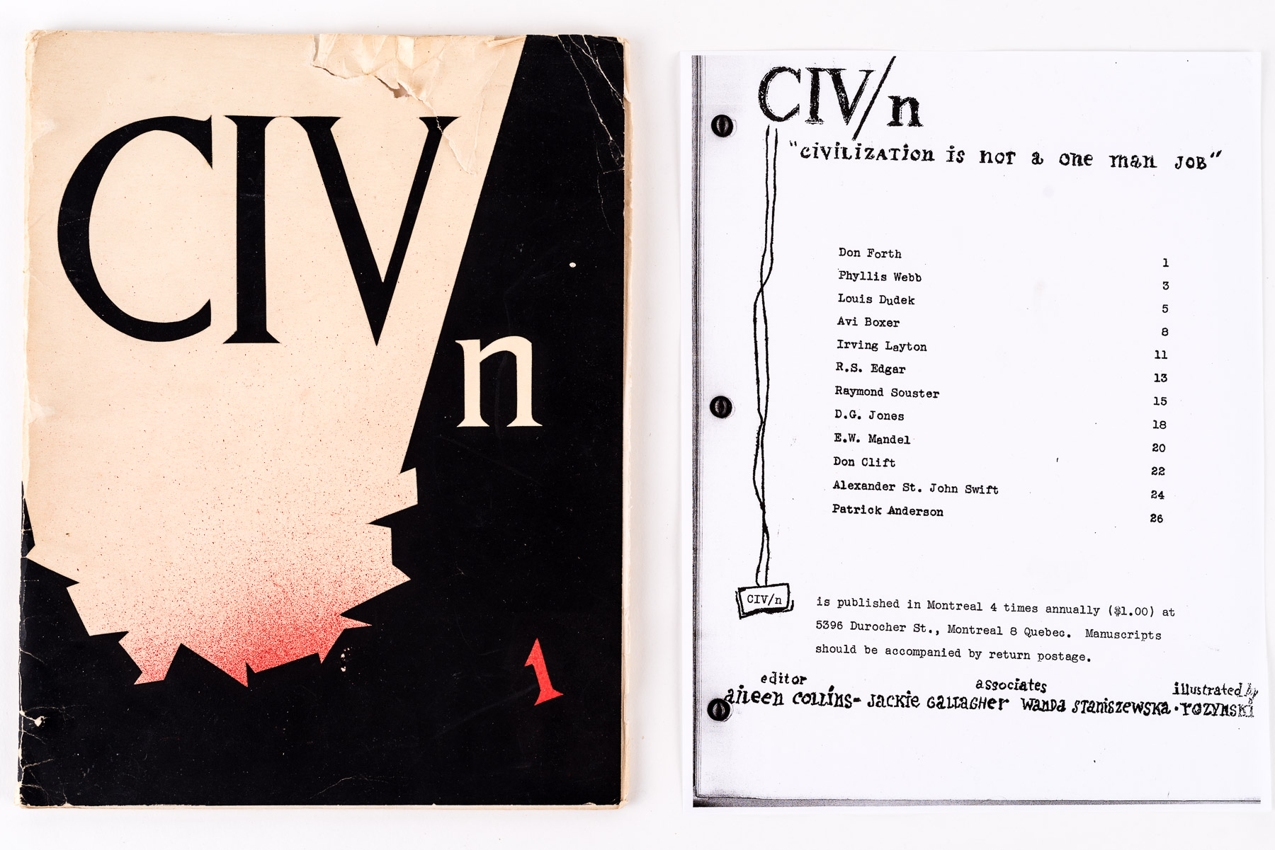 CIV/n #1 published in 1953